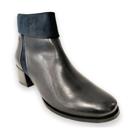 Regardez Le Ciel Jolene 40 NAVY Soft Leather Ankle Boot JOLENE 40