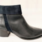 Regardez Le Ciel Jolene 40 NAVY Soft Leather Ankle Boot JOLENE 40