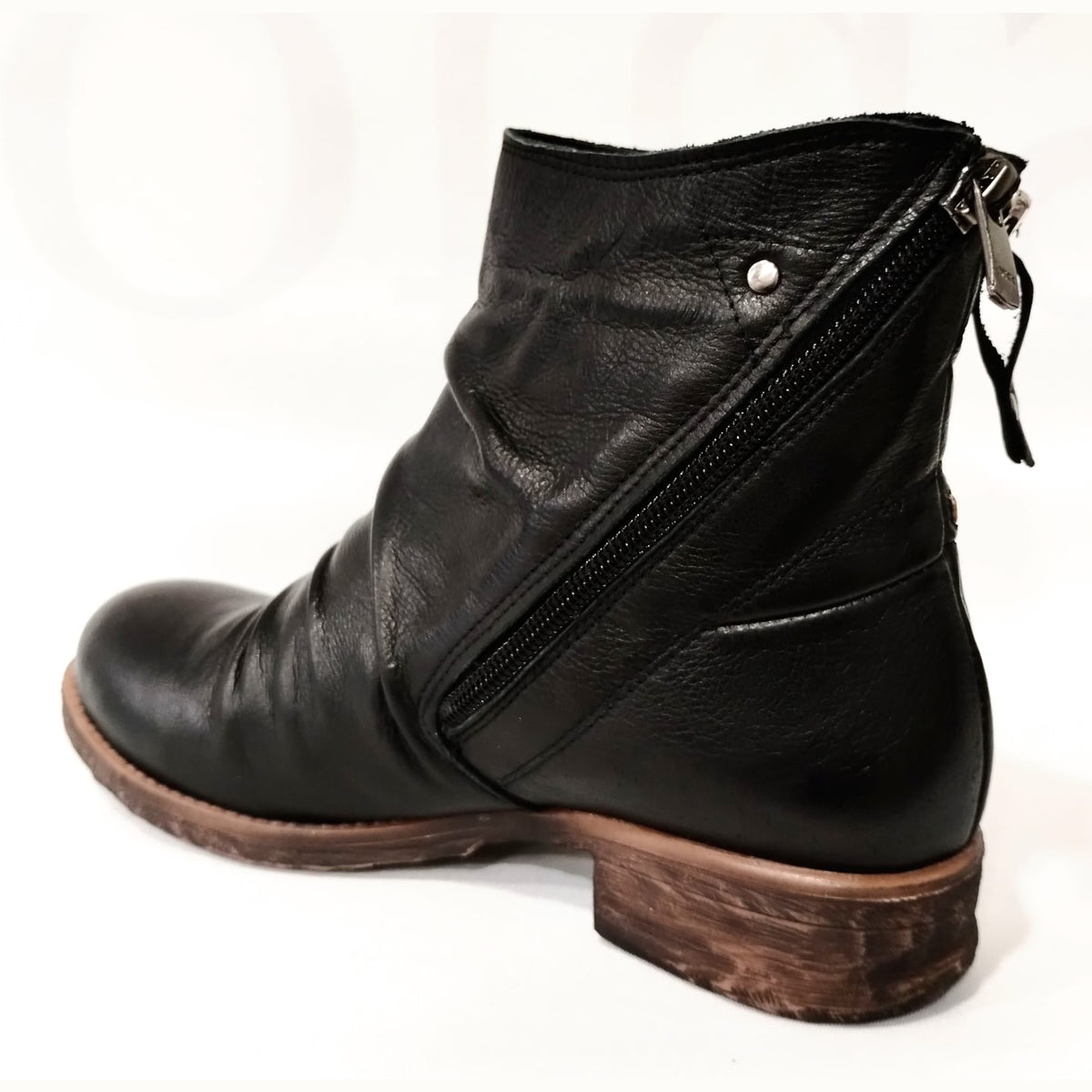 Modella Lagos BLACK Leather Boots
