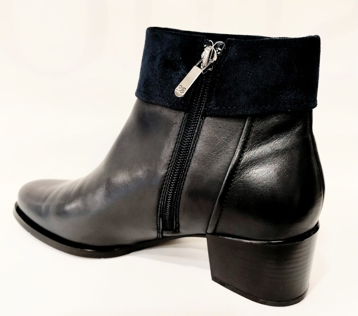 Regardez Le Ciel Jolene 40 NAVY Soft Leather Ankle Boot JOLENE 40