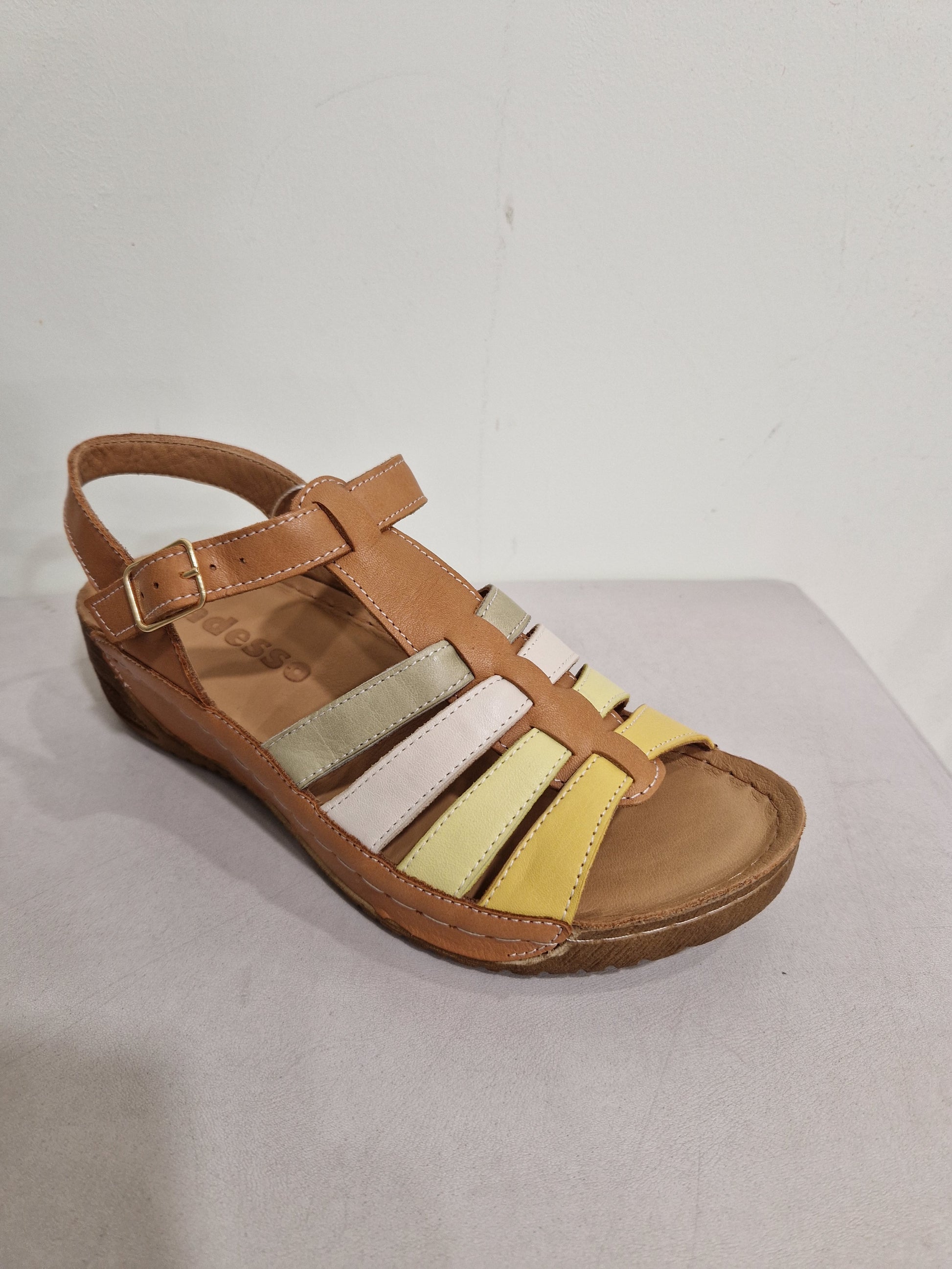 Adesso Neri TAN MULTI Sandal NERI A8272