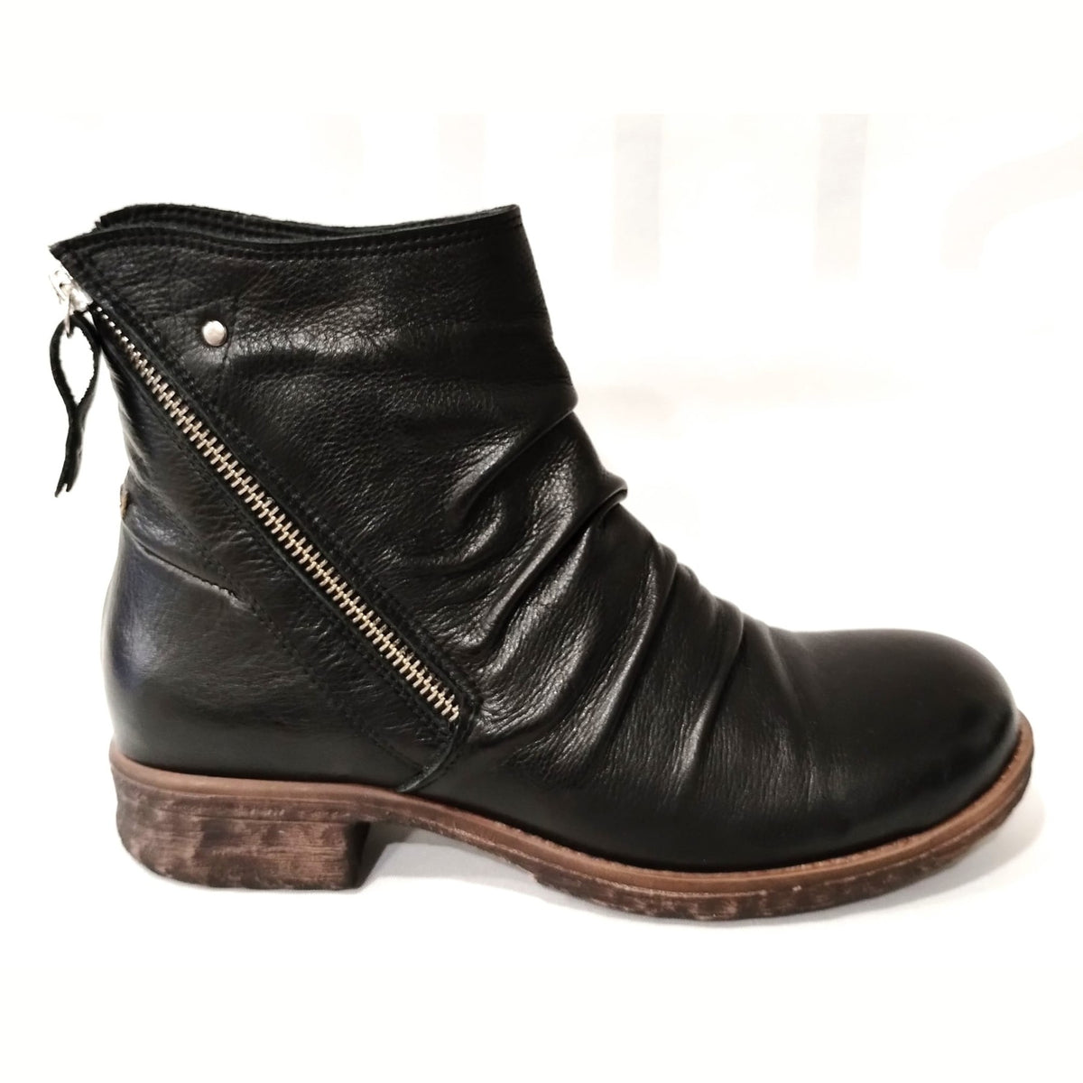 Modella Lagos BLACK Leather Boots