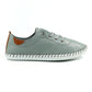 Lunar Plimsoll St Ives GREY FLE030BB