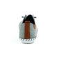 Lunar Plimsoll St Ives GREY FLE030BB