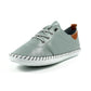 Lunar Plimsoll St Ives GREY FLE030BB