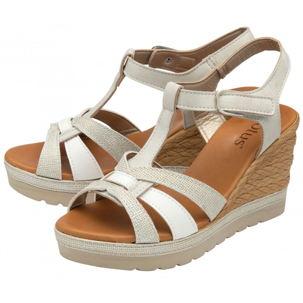 Lotus Cavallo STONE Wedge Sandal