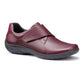Hotter SUGAR Maroon touch fastening Wide Fitting Shoe