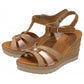 Lotus Cavallo TAN Wedge Sandal