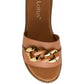 Lotus Vida Tan Mule Sandal