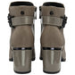 Lotus Amarin TAUPE Block Heel Zip Ankle Boot ULB454