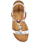 Lunar Tempo SILVER Low Wedge Sandal JLH363