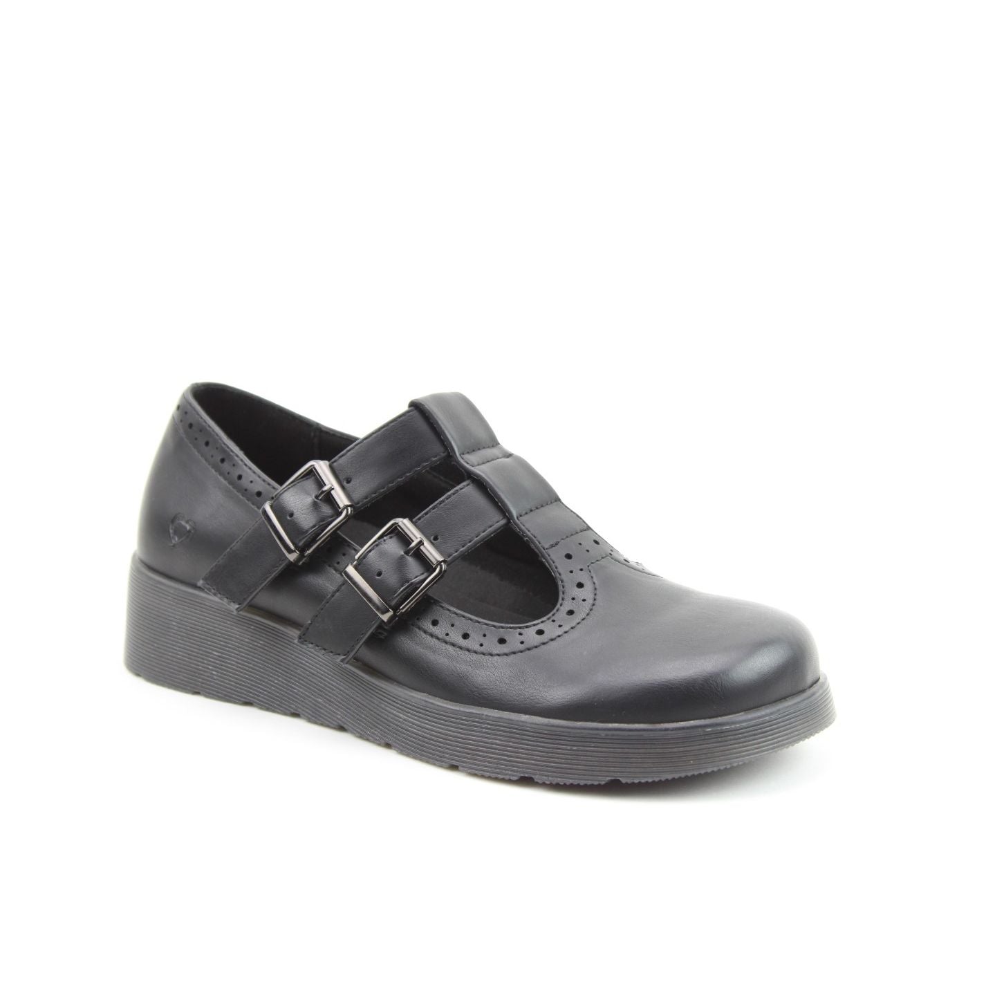 Heavenly Feet Mimosa BLACK Twin Bar Vegan Friendly Shoe