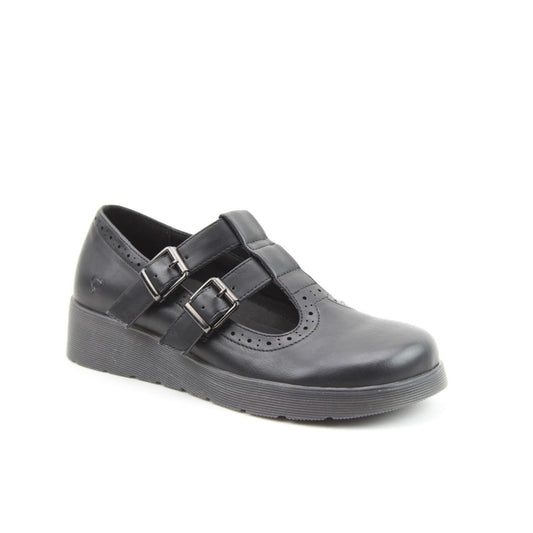 Heavenly Feet Mimosa BLACK Twin Bar Vegan Friendly Shoe