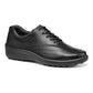 Hotter Shoe Tone Black Extra Wide Leather Lace up Shoe Black