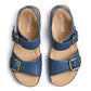 Hotter Tourist Cork Footbed Buckle Sandal AQUATIC BLUE