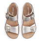 Hotter Sandal Tourist Soft Gold Metalic Comfort Sandals