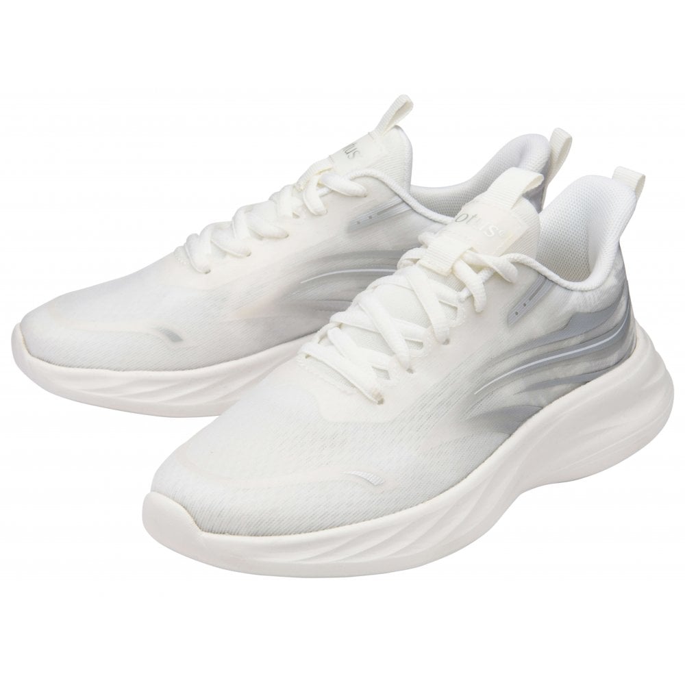Lotus Bellona WHITE Slip On Trainer