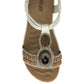 Lotus Bertolini WHITE Comfort Sandals