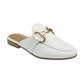 Lotus Taylor WHITE Leather Mule Slip On Loafer  ULS570