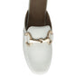 Lotus Taylor WHITE Leather Mule Slip On Loafer  ULS570