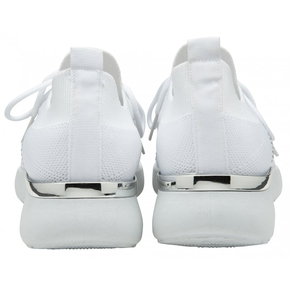Lotus Robuck WHITE Slip On Trainer