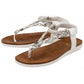 Lotus Sol WHITE Toe Post Sandal