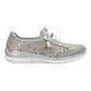 Rieker Trainer Style Slip On Shoe L32p6-90 LIGHT GOLD