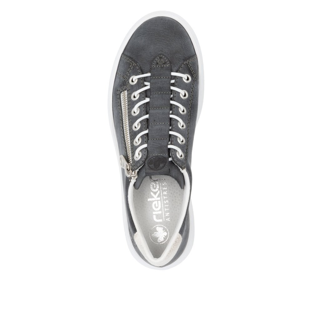 Rieker M1953 BLUE Chunky Sole Lightweight trainer M1953-14