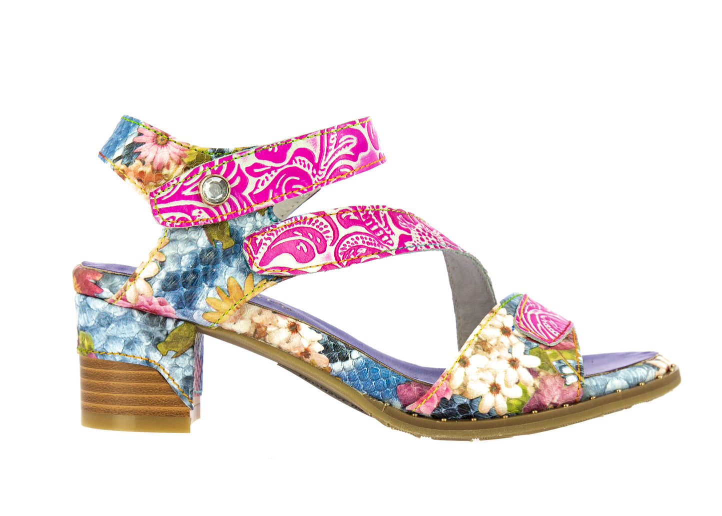 Laura Vita SANDAL Fronsac FUSCHIA 04
