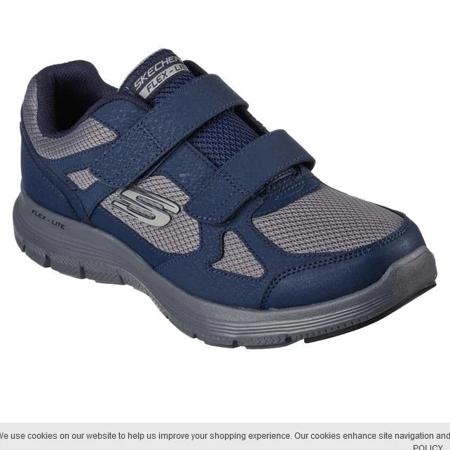 Skechers Flex Advantage 4.0 Fortner 232578 NAVY Charcoal A.G. Meek