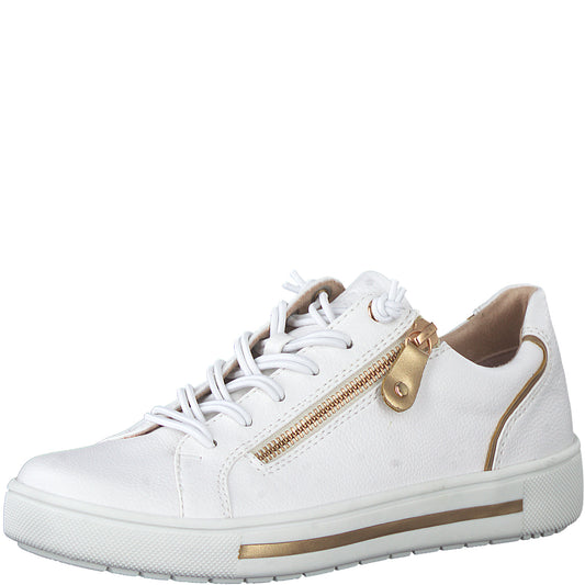 Jana Trainer wide fit WHITE MULTY 23660-152
