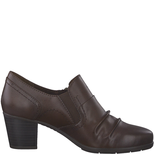 Jana 24461 COGNAC Hi Cut Shoe Boots with Zip