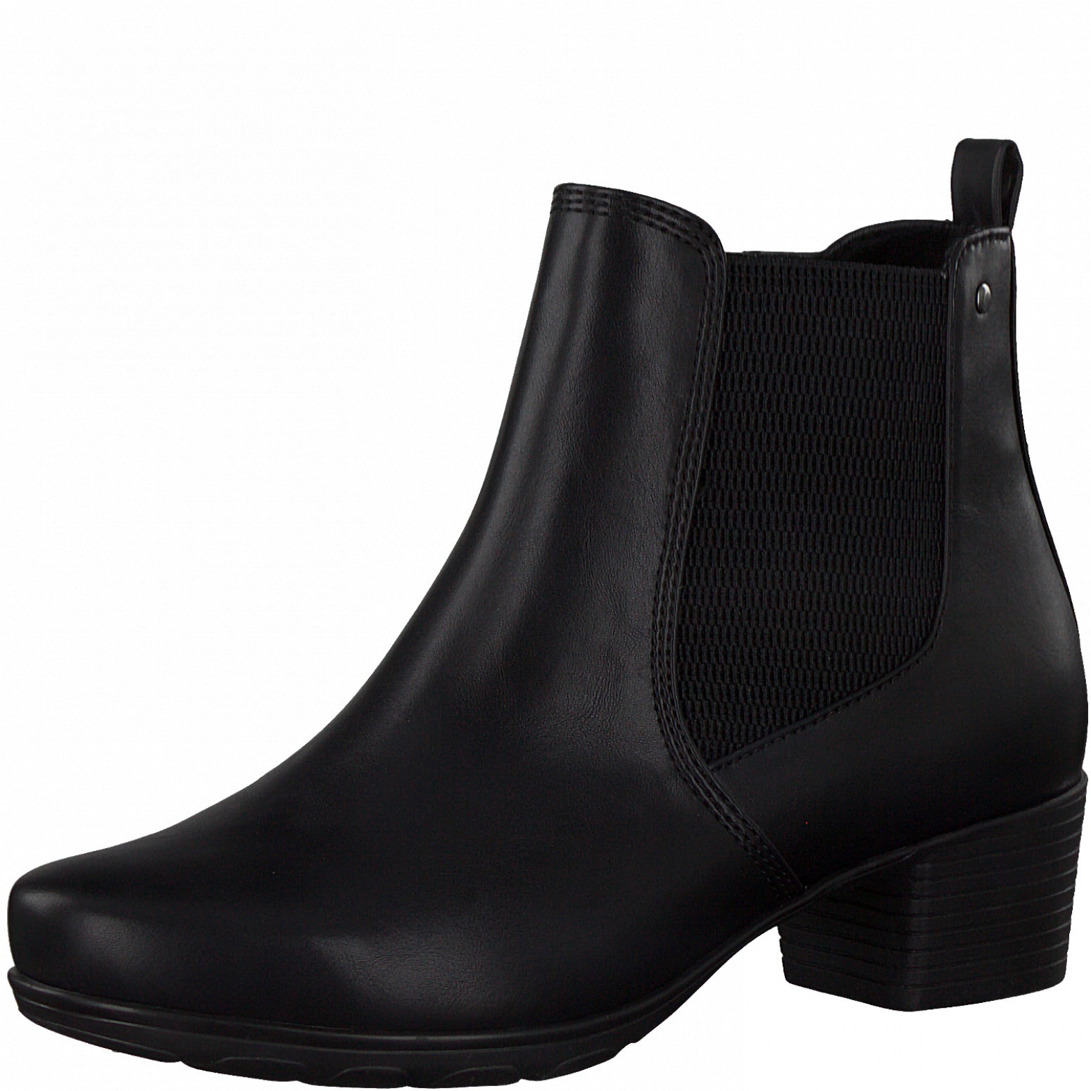 Jana Ankle Boot with zip 25363 BLACK