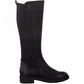 Jana Long Riding Boot with zip 25560 BLACK