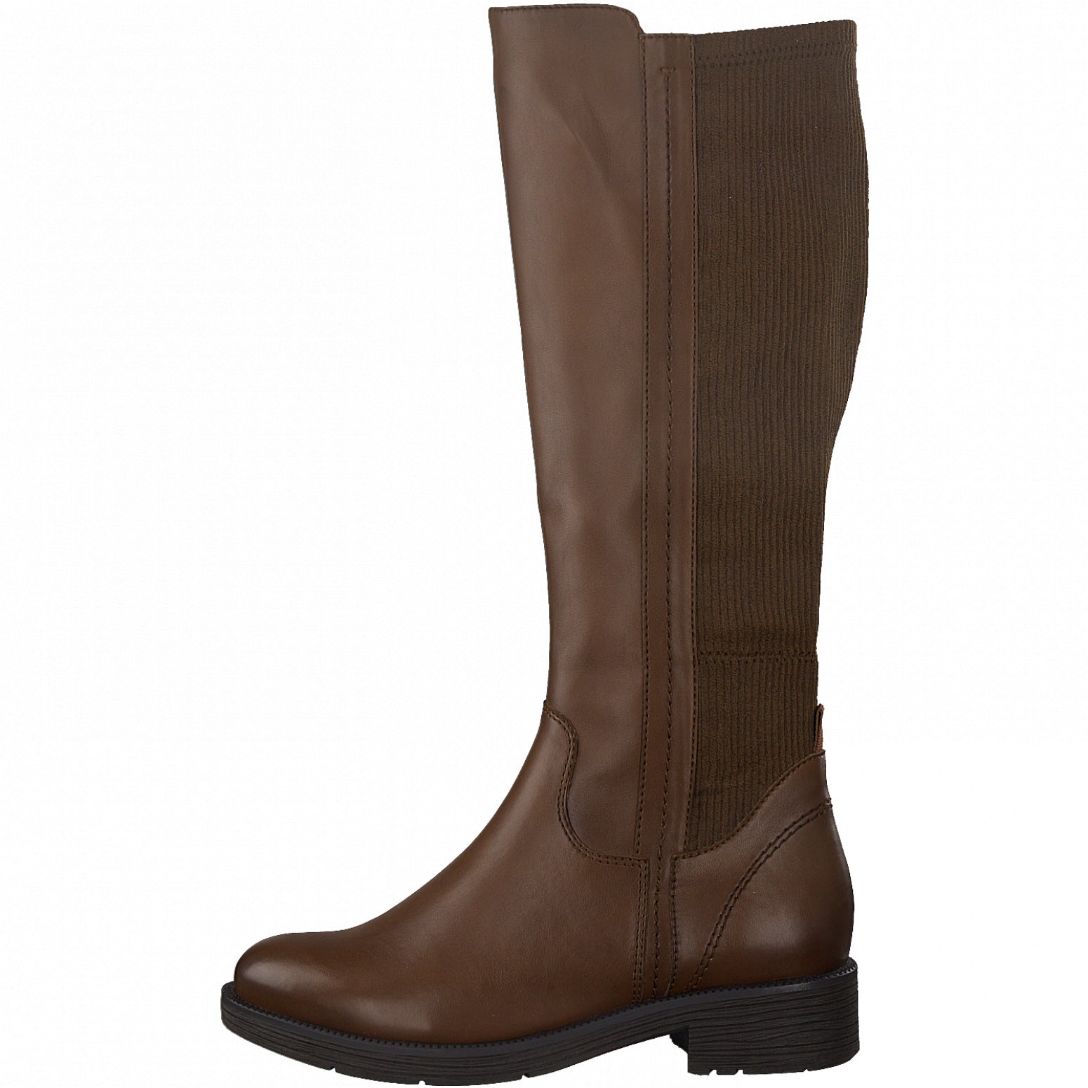 Jana Long Riding Boot with zip 25590 CHESTNUT