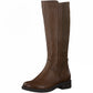 Jana Long Riding Boot with zip 25590 CHESTNUT