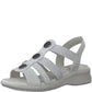 Jana 28165 GREY Slip On Sandals