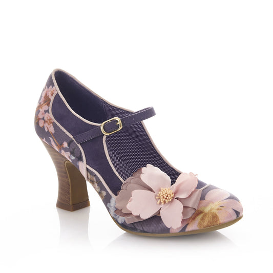 Ruby Shoo COURT SHOE Madelaine Slate Floral