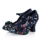 Ruby Shoo Bar Shoe Nina NVY SEQUIN