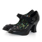 Ruby Shoo Bar Shoe Penny BLACK Pat