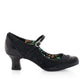 Ruby Shoo Bar Shoe Clara BLACK PAT