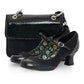 Toledo BLACK  PAT match penny/clara blk