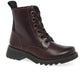 Fly London Ankle Boot Ragi Purple Soft Leather Military Style lace boot