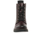 Fly London Ankle Boot Ragi Purple Soft Leather Military Style lace boot