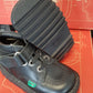 Kickers Kick Quick Black Leather Infants slip on Shoe