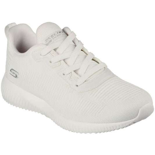 Skechers BOBS Sport Squad - Tough Talk 32504 WHITE Trainer