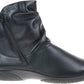 Hotter Boot WHISPER Soft Leather Flat Ankle Boot with  twin Zip Wide fitting Black
