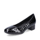 Rieker Court Shoe 49260-02 BLACK PAT
