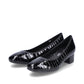 Rieker Court Shoe 49260-02 BLACK PAT