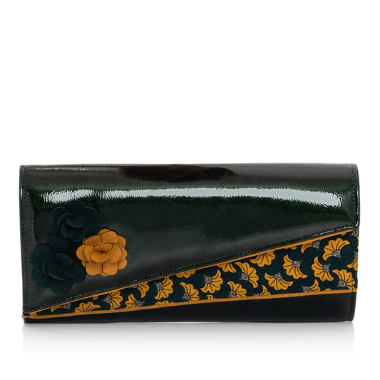 Ruby Shoo Bag Perth Forest GREEN to match shoe Quin